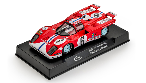 Slot.it Ferrari 512m Le Mans 1971 Nr. 6 ca51d
